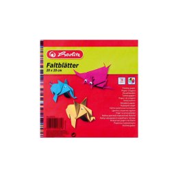 Zeszyt papierów kolorowych Herlitz 20x20 origami 247619 [mm:] 200x206 (300003930)