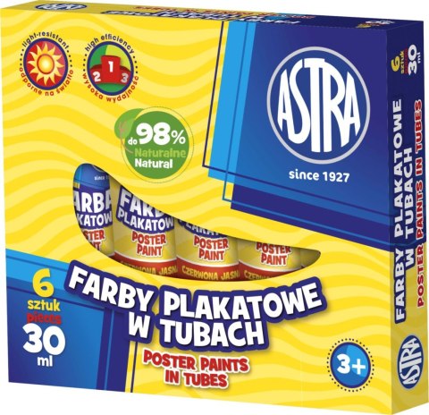 Farby plakatowe Astra kolor: brązowy jasny 30ml 1 kolor. Farby plakatowe Astra kolor: brązowy jasny 30ml 1 kolor.