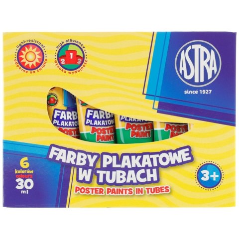 Farby plakatowe Astra kolor: zielony jasny 30ml 1 kolor. Farby plakatowe Astra kolor: zielony jasny 30ml 1 kolor.
