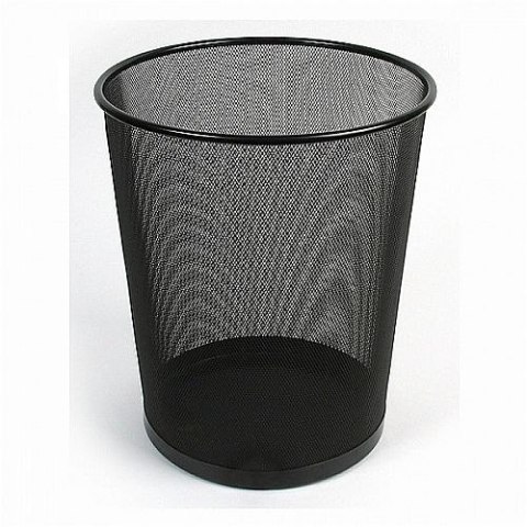 Kosz na śmieci Starpak metal kolor: czarny 15L (185214) Kosz na śmieci Starpak metal kolor: czarny 15L (185214)