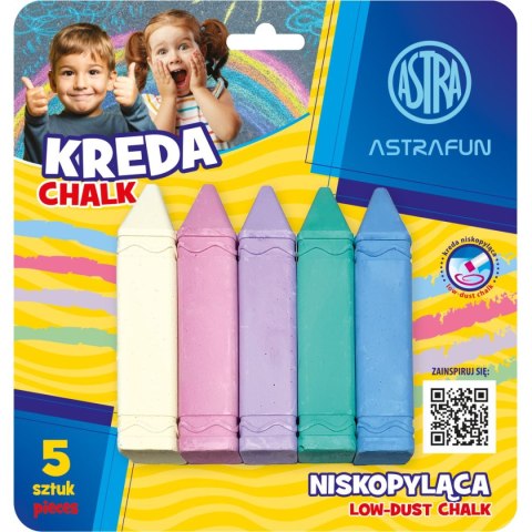 Kreda Astra Fun Jumbo kolor: mix 5 szt (330022002) Kreda Astra Fun Jumbo kolor: mix 5 szt (330022002)