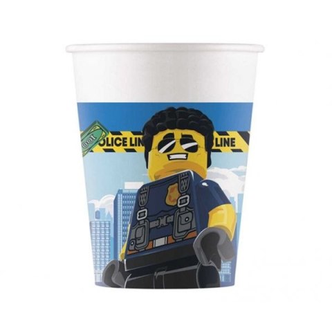 Kubek jednorazowy Godan Lego City papier 200ml (93511) Kubek jednorazowy Godan Lego City papier 200ml (93511)