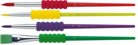 Pędzel Faber Castell z miękkim uchwytem (FC481600) Pędzel Faber Castell z miękkim uchwytem (FC481600)