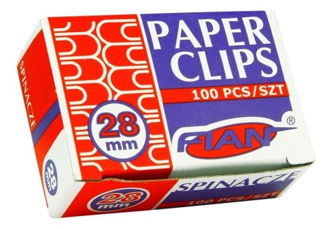Spinacz okrągły 28mm 100 szt. Spinacz okrągły 28mm 100 szt.