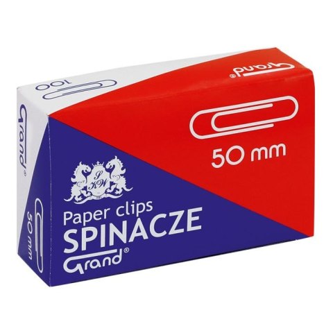 Spinacz okrągły Grand 50mm 100 szt (R-50) Spinacz okrągły Grand 50mm 100 szt (R-50)
