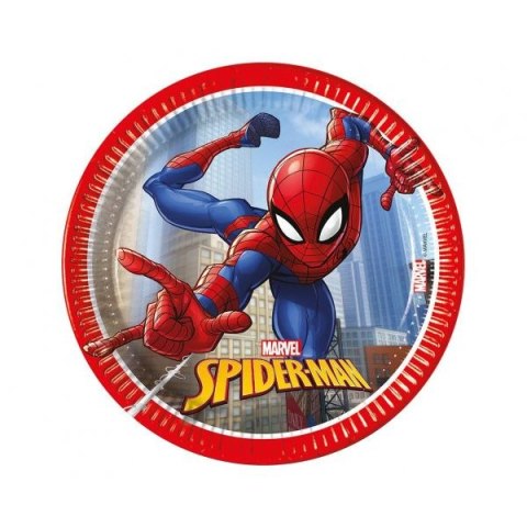 Talerz jednorazowy Godan Spiderman papier śr. 200mm 8 szt (94054) Talerz jednorazowy Godan Spiderman papier śr. 200mm 8 szt (94054)