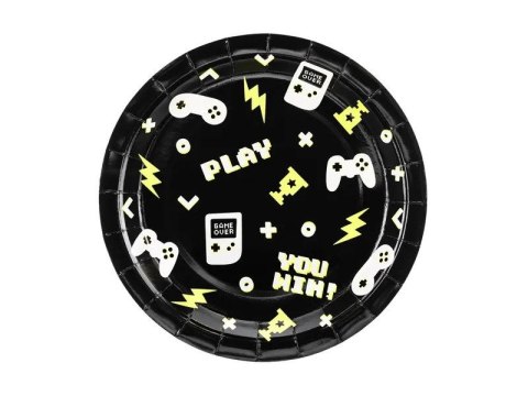 Talerz jednorazowy Partydeco Gamepady papier śr. 230mm 6 szt (TPP88) Talerz jednorazowy Partydeco Gamepady papier śr. 230mm 6 szt (TPP88)
