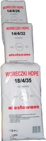 Worki do żywności Artek 1000 szt [mm:] 100x270
