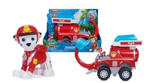 Figurka Spin Master Psi Patrol z dżungli - pojazd deluxe Marschall (6068023) Figurka Spin Master Psi Patrol z dżungli - pojazd deluxe Marschall (6068023)