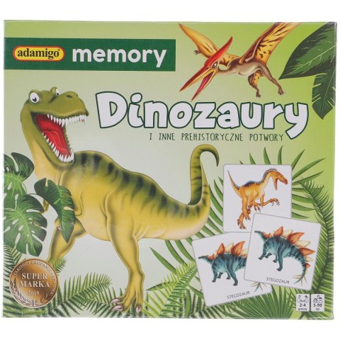 Gra pamięciowa Kukuryku DINOZAURY memory Gra pamięciowa Kukuryku DINOZAURY memory