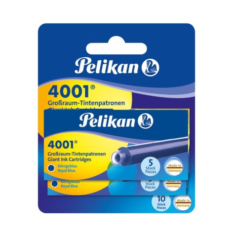 Naboje długie Pelikan GTP/5 310748 niebieski (400142571) Naboje długie Pelikan GTP/5 310748 niebieski (400142571)