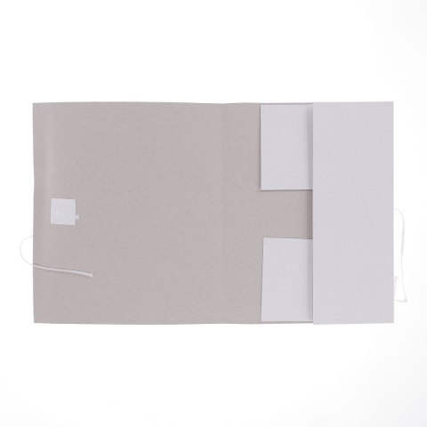 Teczka kartonowa wiązana grzbiet 3cm A4 biała 250g Barbara