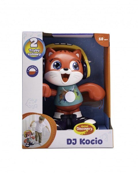 Zabawka dźwiękowa Discovery Dj Kocio (DD10004) Zabawka dźwiękowa Discovery Dj Kocio (DD10004)