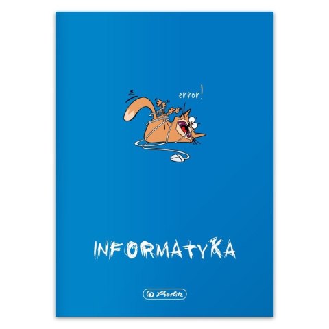 Zeszyt Herlitz Informatyka Eco PP 9500097 A5 60k. 70g kratka (400198104)