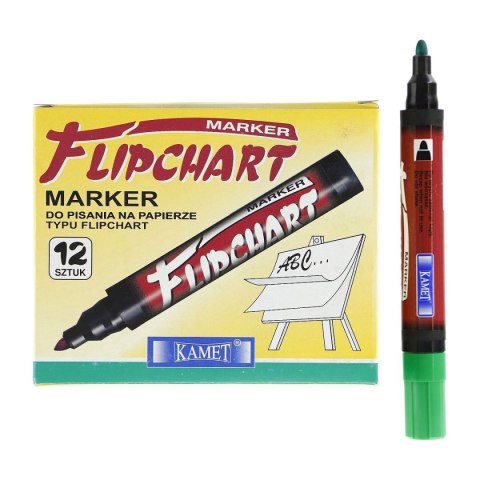 Marker do papieru Kamet zielony 0,2mm okrągła końcówka (K-2103) Marker do papieru Kamet zielony 0,2mm okrągła końcówka (K-2103)