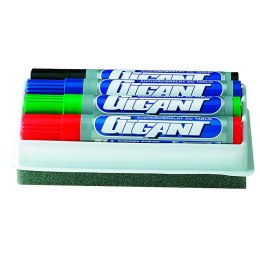Marker suchościeralny Kamet + gąbka GIGANT mix 1,5-2,5mm okrągła końcówka (K-1113)
