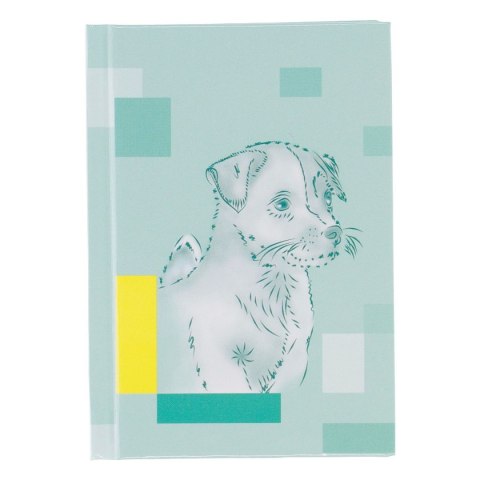 Brulion A7 64k. krata [mm:] 105x75 Kreska