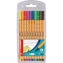 Cienkopis Stabilo mix 0,4mm 10kol. (8810)
