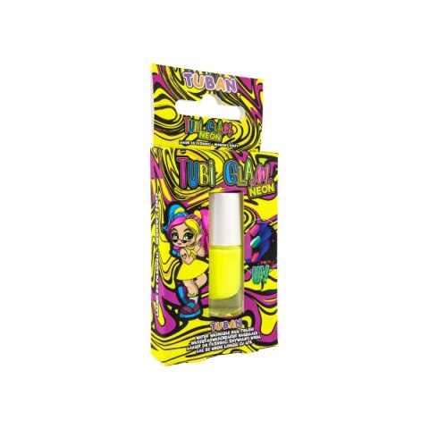 Lakier do paznokci Tuban Tubi glam neon kolor: żółta (TU3542) Lakier do paznokci Tuban Tubi glam neon kolor: żółta (TU3542)