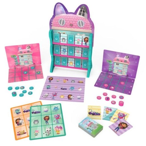 Gra planszowa Spin Master Koci Domek Gabi zestaw gier 8w1 (6065857) Gra planszowa Spin Master Koci Domek Gabi zestaw gier 8w1 (6065857)