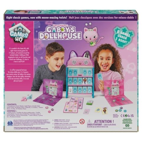 Gra planszowa Spin Master Koci Domek Gabi zestaw gier 8w1 (6065857) Gra planszowa Spin Master Koci Domek Gabi zestaw gier 8w1 (6065857)