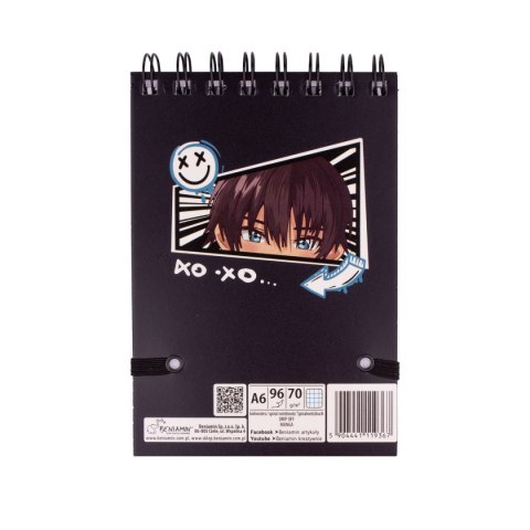 Kołozeszyt (kołonotatnik) Manga A6 96k. krata (nd) (9367) Kołozeszyt (kołonotatnik) Manga A6 96k. krata (nd) (9367)