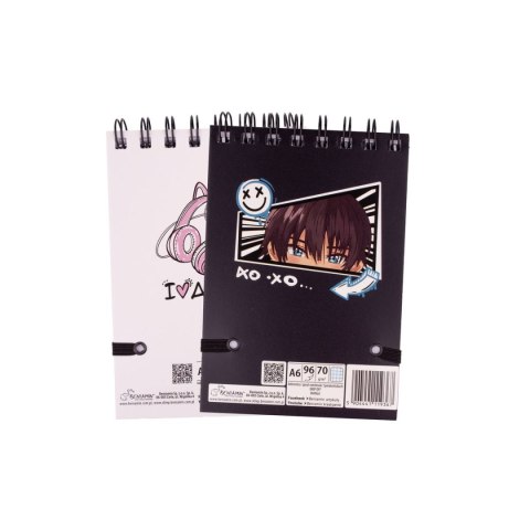 Kołozeszyt (kołonotatnik) Manga A6 96k. krata (nd) (9367) Kołozeszyt (kołonotatnik) Manga A6 96k. krata (nd) (9367)