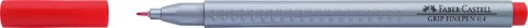 Cienkopis Grip Faber-Castell 0,4mm czerwony (FC151621) Cienkopis Grip Faber-Castell 0,4mm czerwony (FC151621)