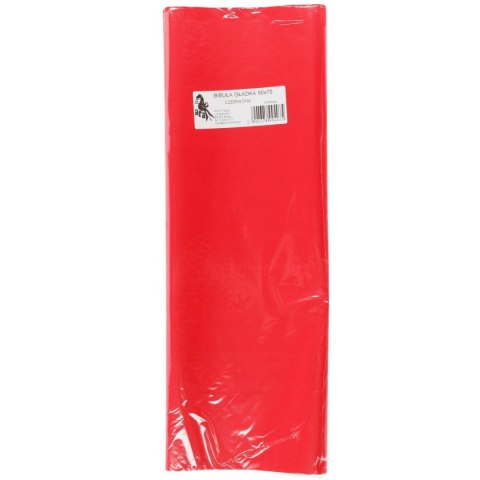 Bibuła gładka czewona gładka czerwona 700mm x 500mm (07) Bibuła gładka czewona gładka czerwona 700mm x 500mm (07)