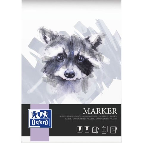 Blok artystyczny Oxford DO MARKERA A4 180g 15k (400166104) Blok artystyczny Oxford DO MARKERA A4 180g 15k (400166104)