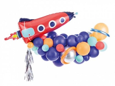 Girlanda Partydeco balonowa - Rakieta, mix, 154x130cm (GBN9) Girlanda Partydeco balonowa - Rakieta, mix, 154x130cm (GBN9)