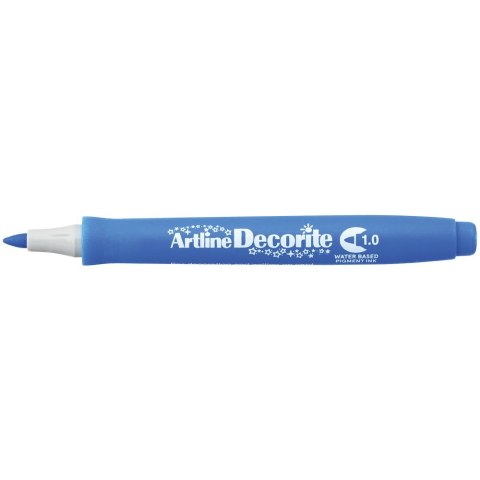 Marker permanentny Artline decorite niebieski 1,0mm pędzelek końcówka (AR-033 1 2) Marker permanentny Artline decorite niebieski 1,0mm pędzelek końcówka (AR-033 1 2)
