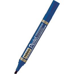 Marker permanentny Pentel N860 niebieski 1,5mm ścięta końcówka