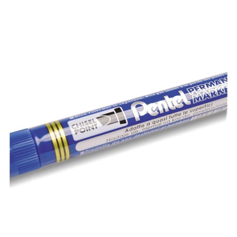 Marker permanentny Pentel N860 niebieski 1,5mm ścięta końcówka Marker permanentny Pentel N860 niebieski 1,5mm ścięta końcówka