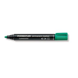 Marker permanentny Staedtler zielony 2,0mm okrągła końcówka