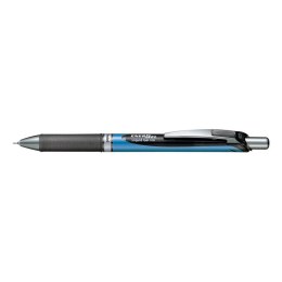 Cienkopis Pentel ENERGEL BLN 75 czarny 0,25mm 4kol.