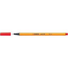 Cienkopis Stabilo czerwony 0,4mm 1kol. (88/40)