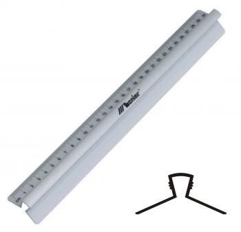 Linijka aluminiowa Leniar 20cm (30316) Linijka aluminiowa Leniar 20cm (30316)