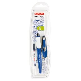 Pióro wieczne Herlitz My Pen 50046782 niebiesko białe L (300006787)