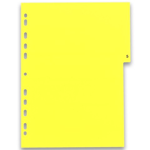 Przekładka numeryczna A4 mix 12k 1-12 [mm:] 225x300 Oxford (100204769)