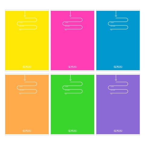Zeszyt Herlitz Color Blocking A5 60k. 70g krata (9583212) Zeszyt Herlitz Color Blocking A5 60k. 70g krata (9583212)
