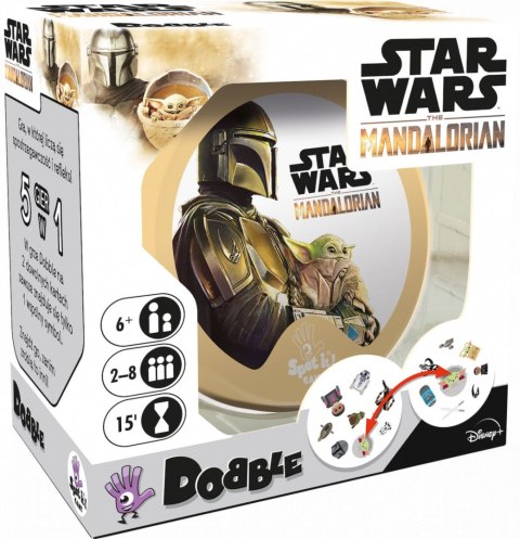 Gra strategiczna Rebel Dobble Star Wars, Mandalorian (DOBSWM01PL) Gra strategiczna Rebel Dobble Star Wars, Mandalorian (DOBSWM01PL)