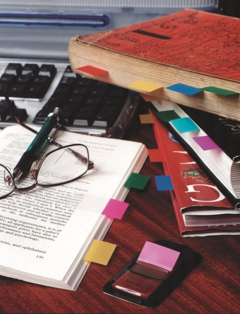 Zakładki indeksujące 50k [mm:] 25x43 3M (680-4)