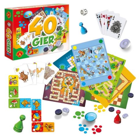 Gra edukacyjna 40 gier Alexander Gra edukacyjna 40 gier Alexander