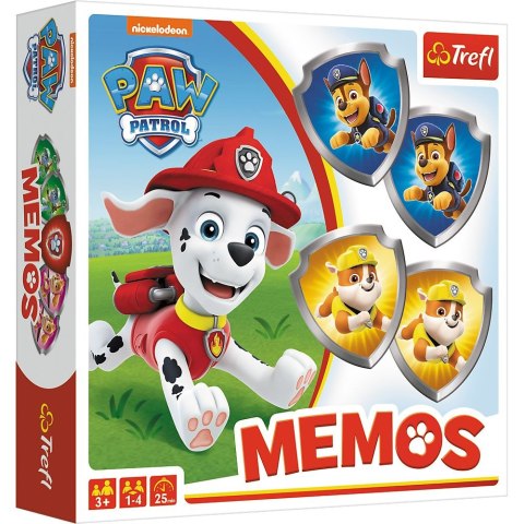 Gra logiczna Memos Psi Patrol Trefl (01892) Gra logiczna Memos Psi Patrol Trefl (01892)