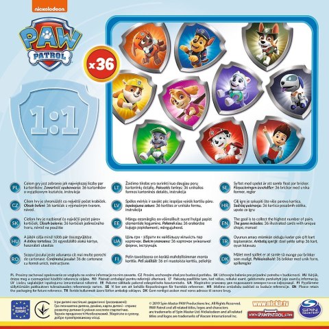 Gra logiczna Memos Psi Patrol Trefl (01892) Gra logiczna Memos Psi Patrol Trefl (01892)