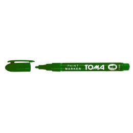Marker olejowy Toma zielony 1,5mm okrągła końcówka