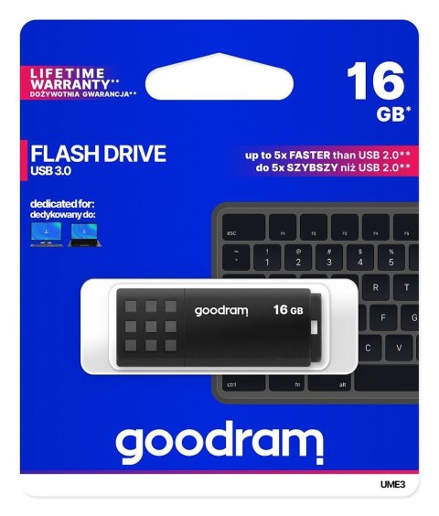 Pendrive Goodram 16GB (UME3-0160K0R11) Pendrive Goodram 16GB (UME3-0160K0R11)