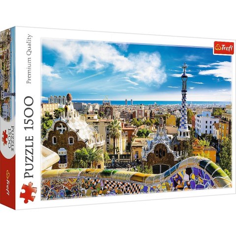 Puzzle Trefl park guell barcelona 1500 el. (26147) Puzzle Trefl park guell barcelona 1500 el. (26147)