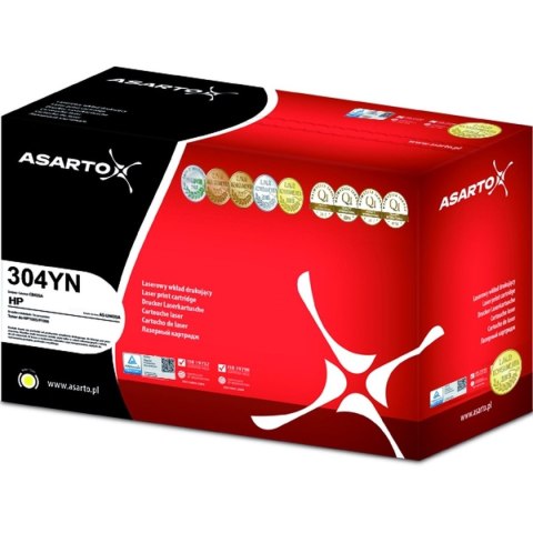 Toner alternatywny Asarto do HP 304A I CLJ CP2025/CM2320/CRG718/n/ żółty (AS-LH532AN) Toner alternatywny Asarto do HP 304A I CLJ CP2025/CM2320/CRG718/n/ żółty (AS-LH532AN)